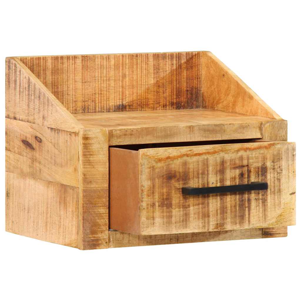 vidaXL Bedside Cabinet Brown 40 x 30 x 30 cm Solid Mango Wood 2
