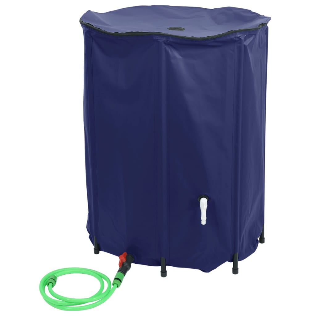vidaXL Water Tank with Tap Foldable 500 L PVC 3