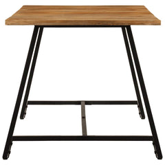 vidaXL Dining Table 160x80x75 cm Solid Wood Mango 3