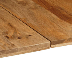vidaXL Dining Table 160x80x75 cm Solid Wood Mango 6