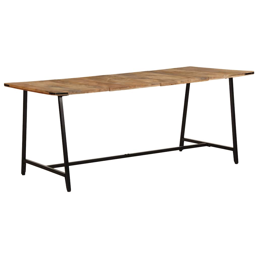 vidaXL Dining Table 180x90x75 cm Solid Wood Mango 1