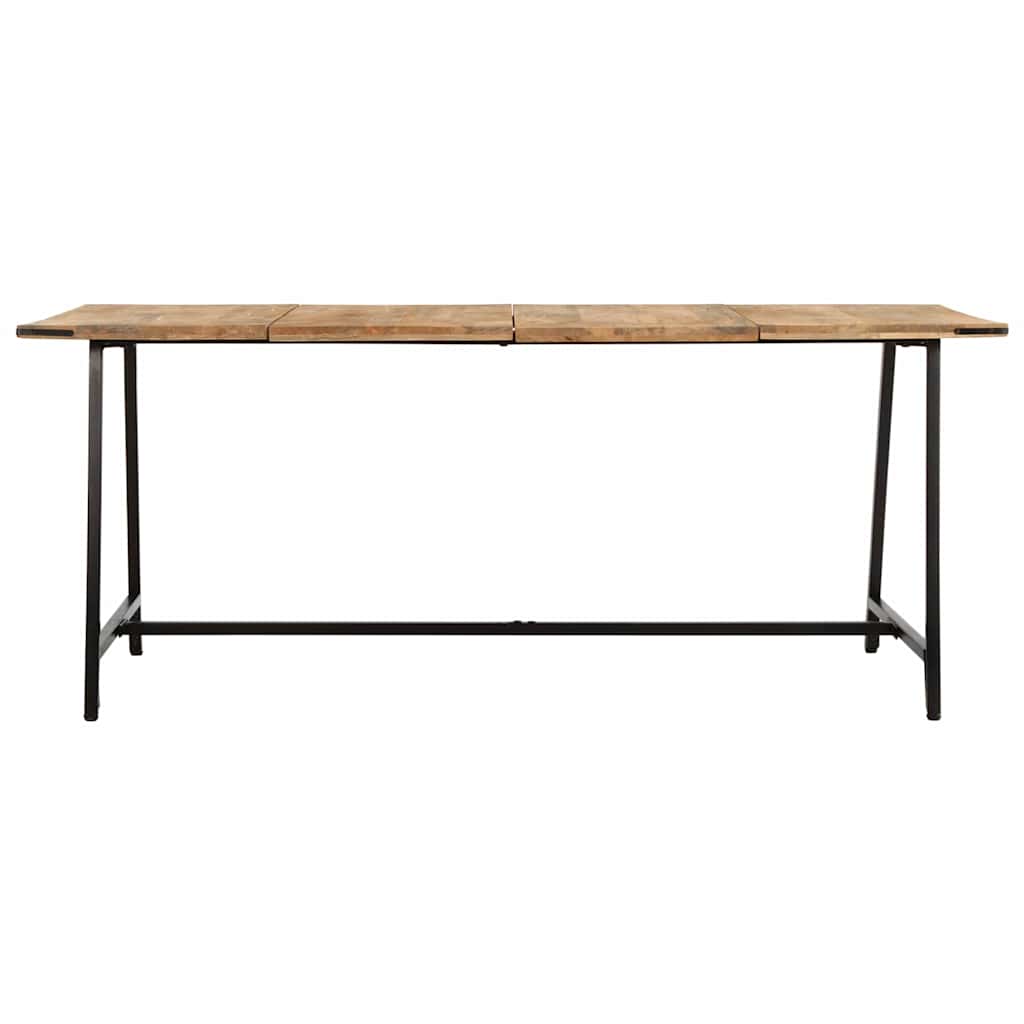 vidaXL Dining Table 180x90x75 cm Solid Wood Mango 2