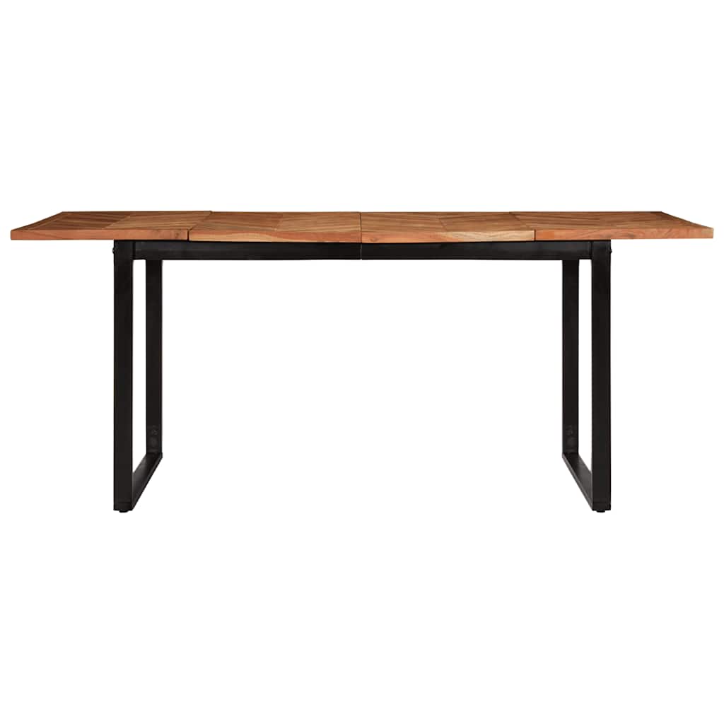 vidaXL Dining Table 180x90x75 cm Solid Wood Acacia 2