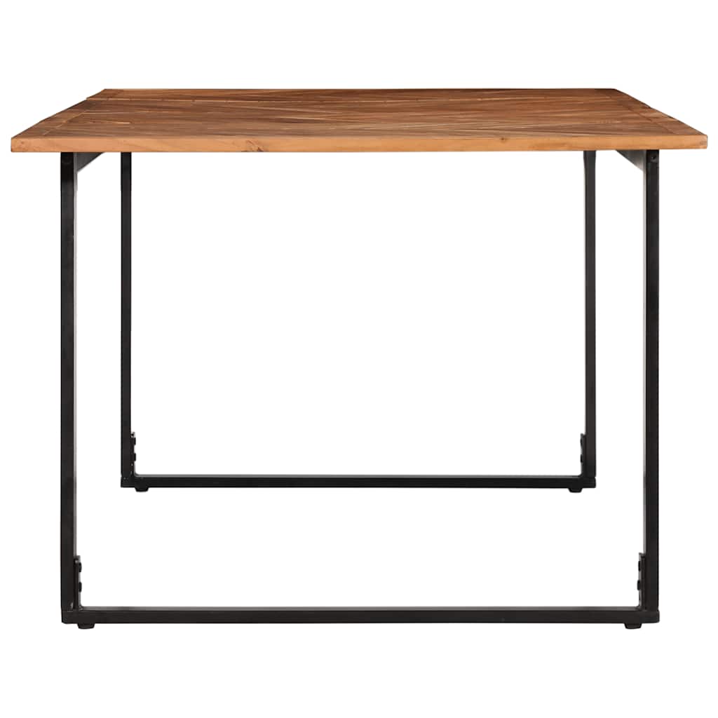 vidaXL Dining Table 200x100x75 cm Solid Wood Acacia 3