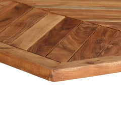 vidaXL Dining Table 200x100x75 cm Solid Wood Acacia 5