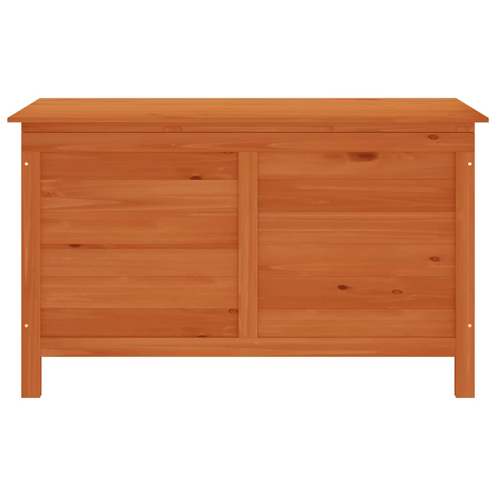 Garden Storage Box 99x49.5x58.5 cm Solid Wood Fir Light brown