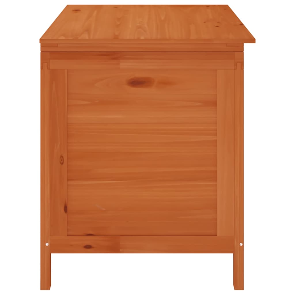 Garden Storage Box 99x49.5x58.5 cm Solid Wood Fir Light brown