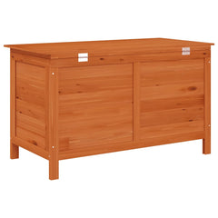 Garden Storage Box 99x49.5x58.5 cm Solid Wood Fir Light brown