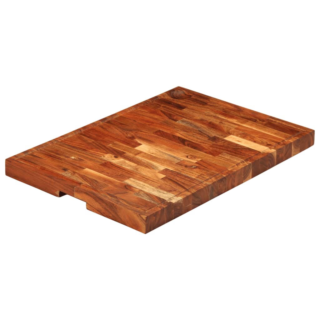 vidaXL Chopping Board 60x42x4 cm Solid Wood Acacia 2