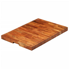 vidaXL Chopping Board 60x42x4 cm Solid Wood Acacia 3
