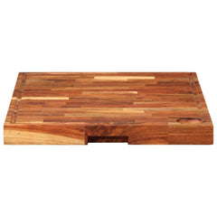 vidaXL Chopping Board 60x42x4 cm Solid Wood Acacia 6