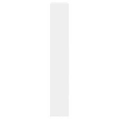 vidaXL Shoe Cabinet White 80x21x125.5 cm Engineered Wood 6