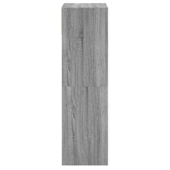 vidaXL Shoe Cabinet Grey Sonoma 60x34x116 Engineered Wood 6