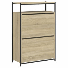 vidaXL Shoe Cabinet Sonoma Oak 0 4