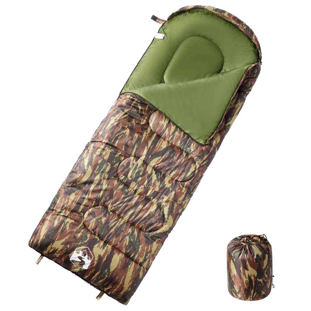 vidaXL Sleeping Bag for Adults Camping 3-4 Seasons 1