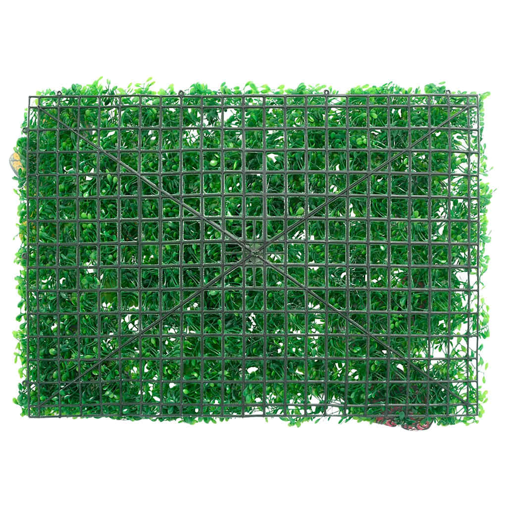 Artificial Plant Fence 6 pcs Green, image 4