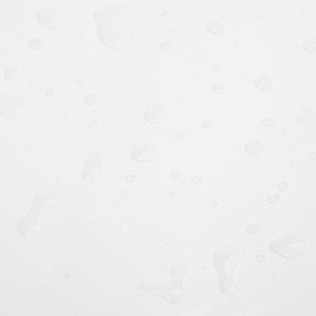 vidaXL Tarpaulin White 1,5x2,5 m 650 g/m² 6