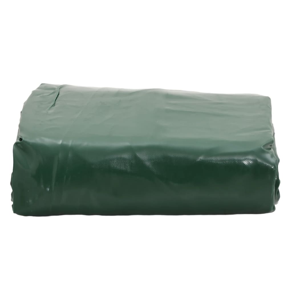 vidaXL Tarpaulin Green 3x5 m 650 g/m² 2