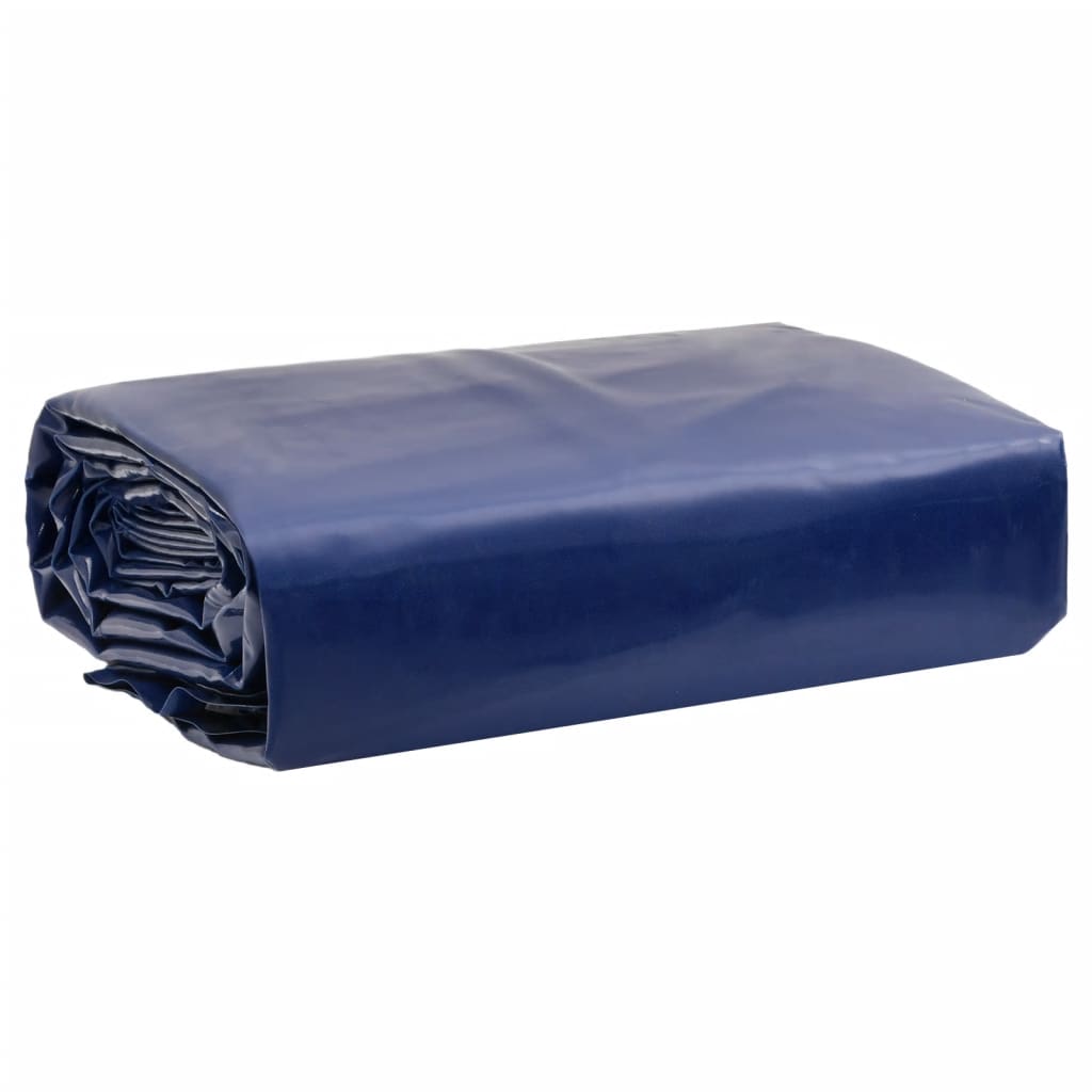vidaXL Tarpaulin Blue 1,5x6 m 650 g/m² 1