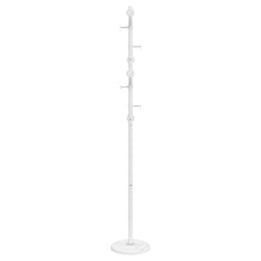 vidaXL Coat Stand White 176 cm Powder-coated Iron 5