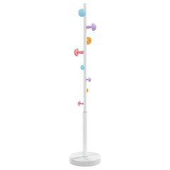 vidaXL Coat Stand White 172 cm Powder-coated Iron 4