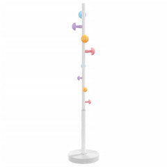 vidaXL Coat Stand White 172 cm Powder-coated Iron 6