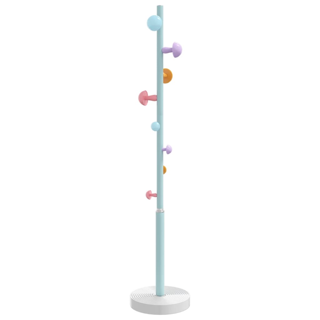 vidaXL Coat Stand Blue 172 cm Powder-coated Iron 4