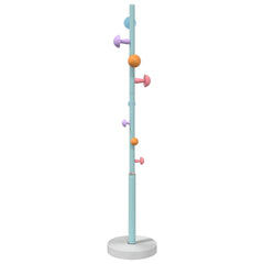 vidaXL Coat Stand Blue 172 cm Powder-coated Iron 6