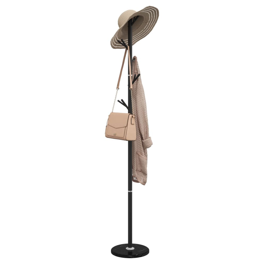 Coat Stand 175 cm Powder-coated Iron in Black