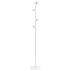 vidaXL Coat Stand White 175 cm Powder-coated Iron 2