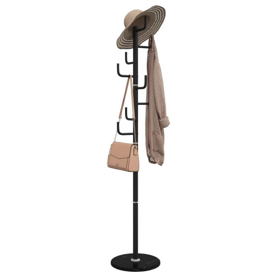 Coat Stand 183 cm Powder-coated Iron in Black