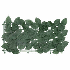 vidaXL Balcony Screen with Dark Green Leaves 200x75 cm 2