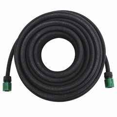 vidaXL Garden Soaker Hose Black 0.6" 25 m Rubber 4