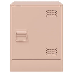 vidaXL Bedside Cabinets 2 pcs Pink 34.5x39x44 cm Steel 5