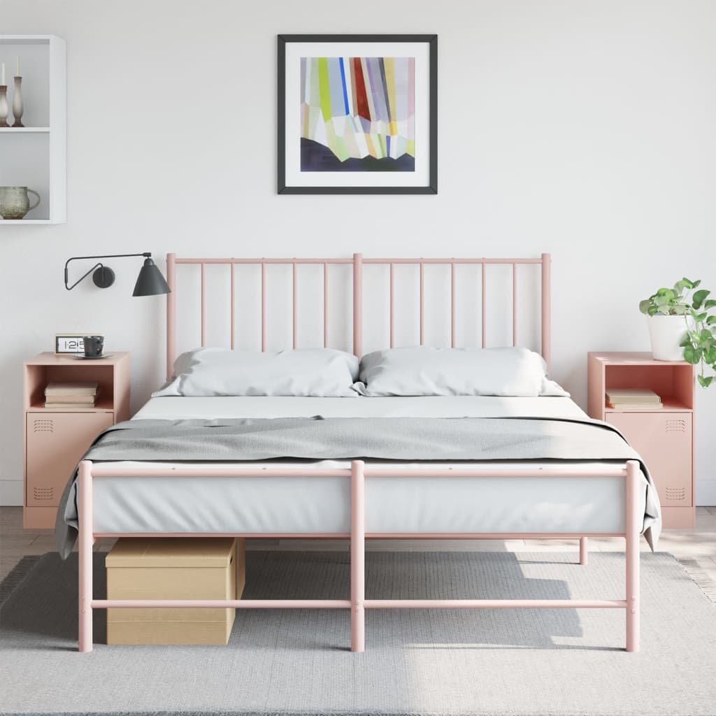 Bedside Cabinet in Pink