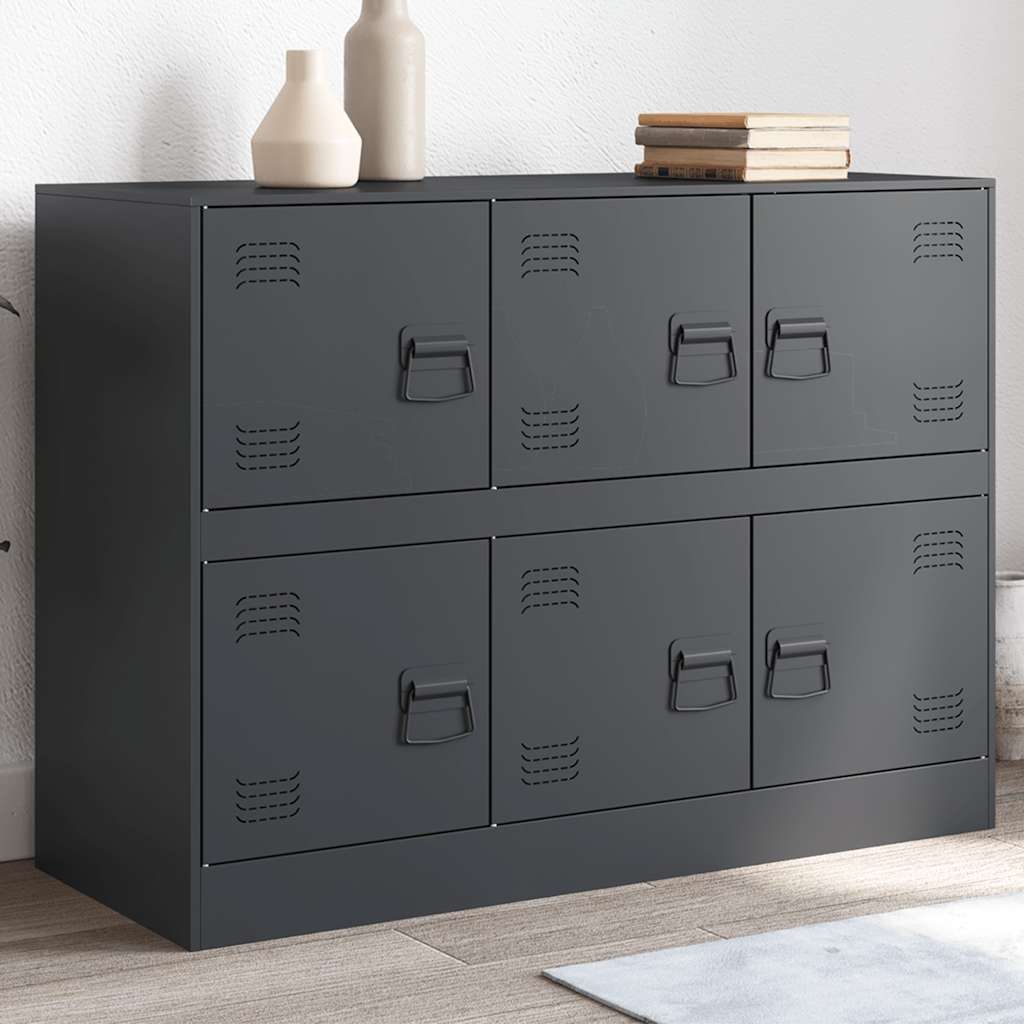 Sideboard 99x39x73 cm Steel Anthracite