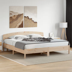 vidaXL Headboard 180 cm Solid Wood Pine 3