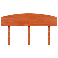 vidaXL Headboard Wax Brown 150 cm Solid Wood Pine 4