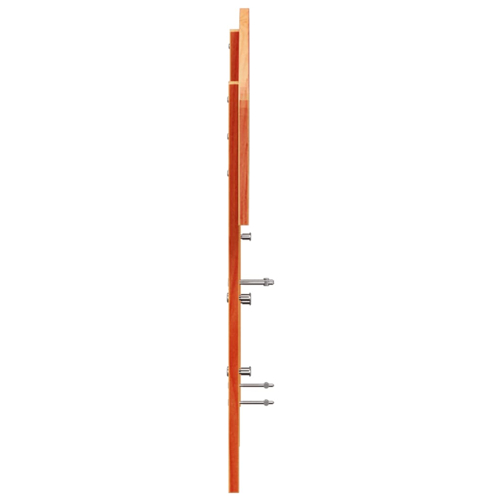 vidaXL Headboard Wax Brown 150 cm Solid Wood Pine 5