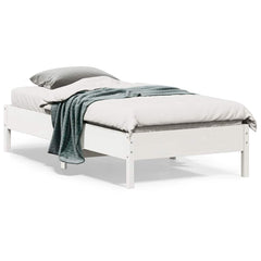 vidaXL Bed Frame without Mattress Solid Wood Pine Length 190 cm
