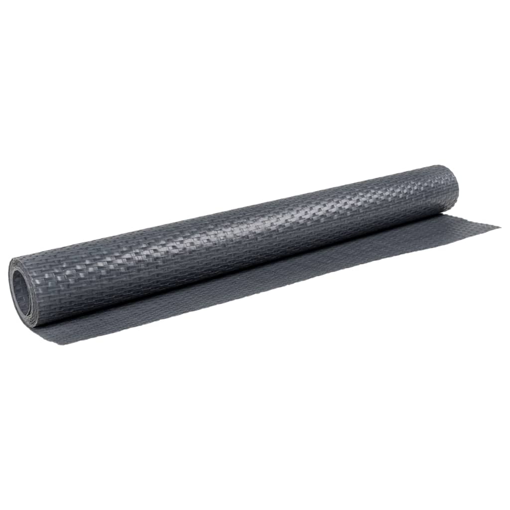 vidaXL Balcony Screen Anthracite 600x90 cm Poly Rattan 5