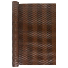 vidaXL Balcony Screen Brown and Black 400x100 cm Poly Rattan 3