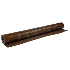 vidaXL Balcony Screen Brown and Black 400x100 cm Poly Rattan 5