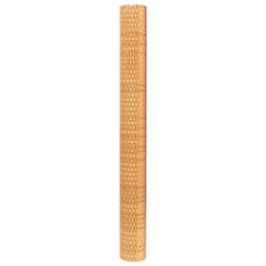 vidaXL Balcony Screen Light Brown 500x90 cm Poly Rattan 4