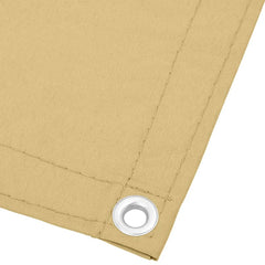 vidaXL Balcony Screen Sand 75x800 cm 100% Polyester Oxford 4