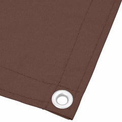 vidaXL Balcony Screen Brown 90x800 cm 100% Polyester Oxford 4