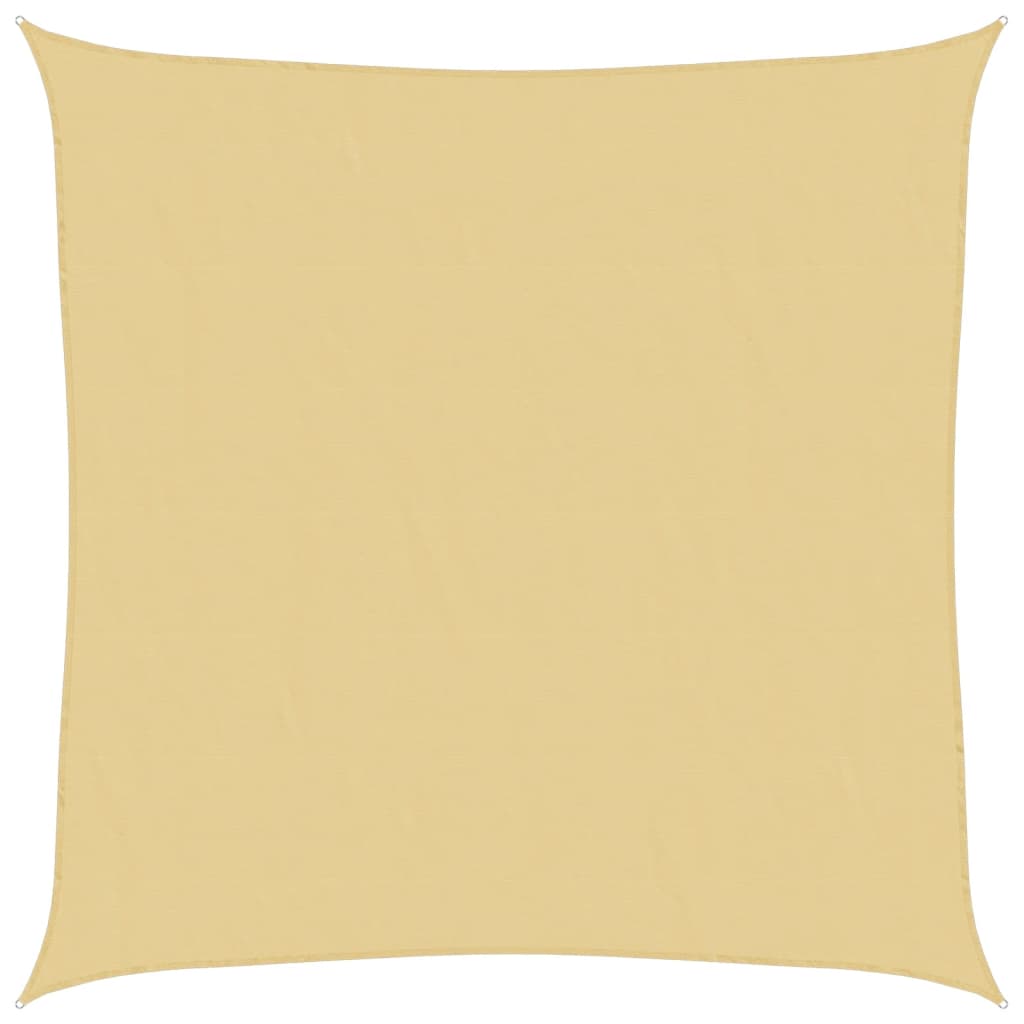 vidaXL Sun Shade Sail Sand 3.6x3.6 m 100% Polyester Oxford 2