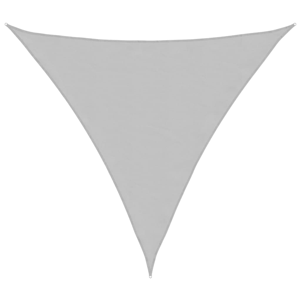 vidaXL Sun Shade Sail Light Grey 4.5x4.5x4.5 m 100% Polyester Oxford 2