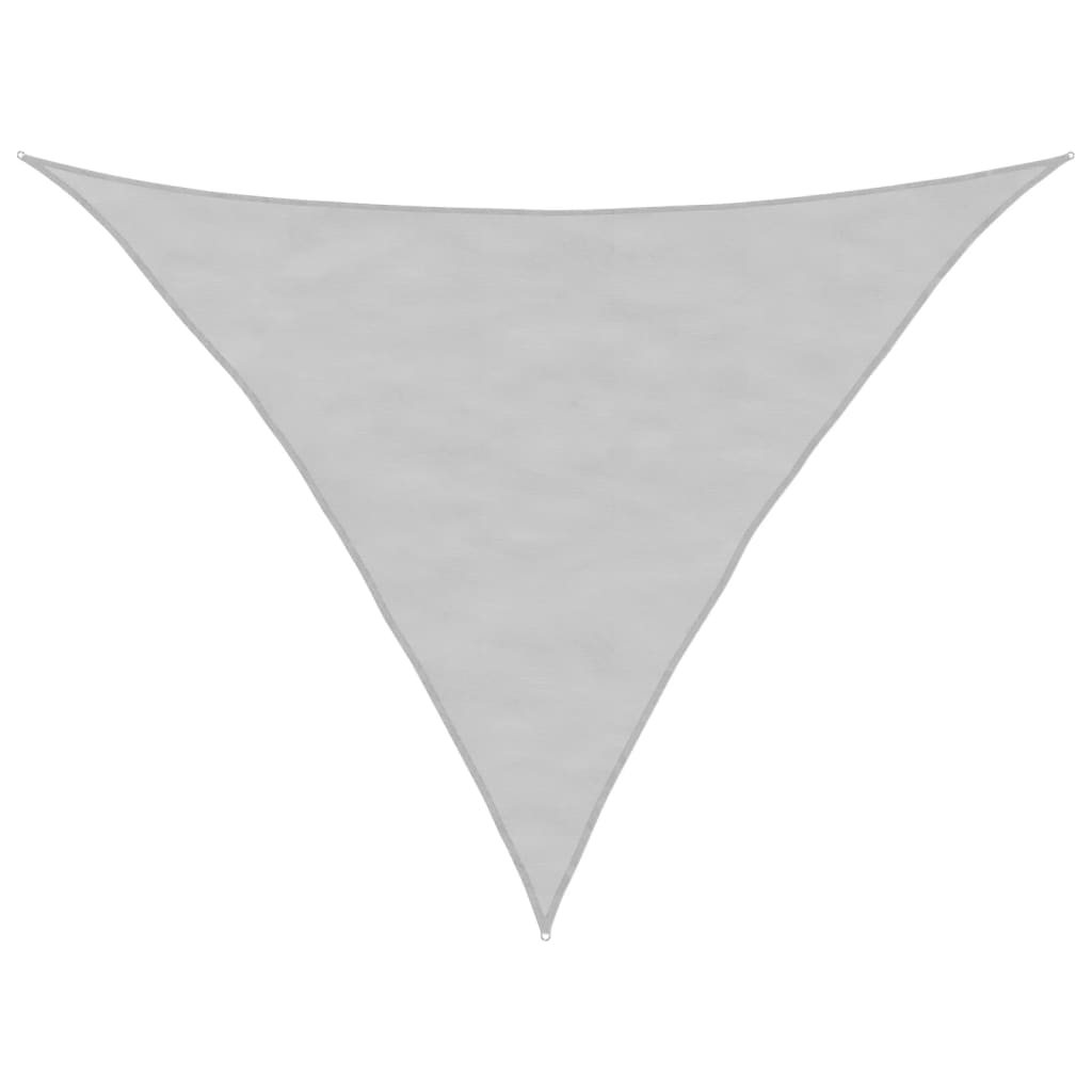 vidaXL Sun Shade Sail | Light grey | Polyester Oxford with PU coating | 5x5x6 m 2
