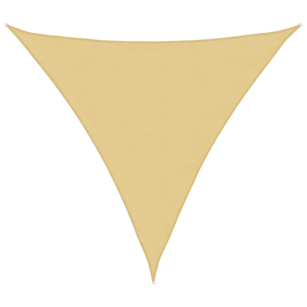 vidaXL Sun Shade Sail Sand 4.5x4.5x4.5 m 100% Polyester Oxford 2